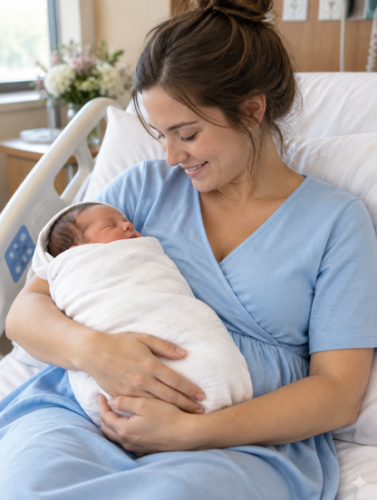 Elluna Pregnancy-to-Postpartum Gown