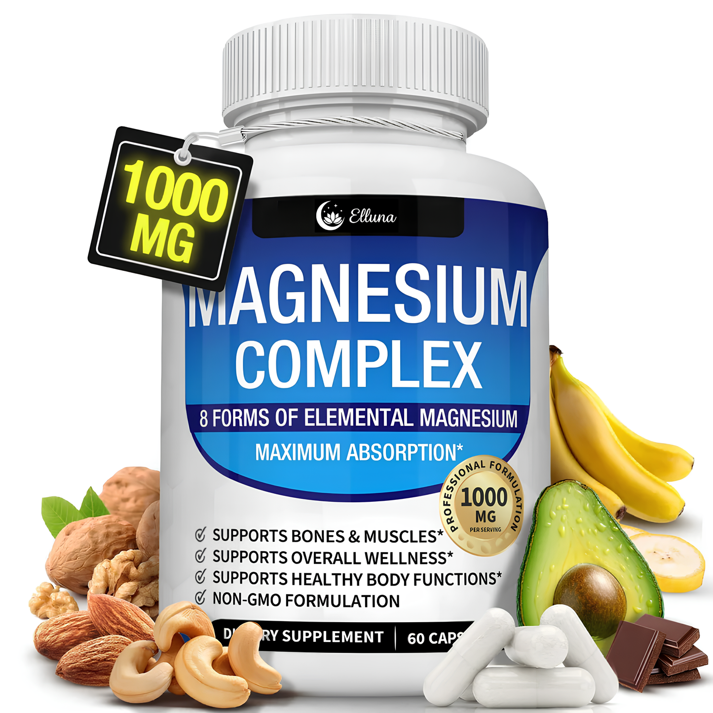 Magnesium Complex Capsules (1,000mg)
