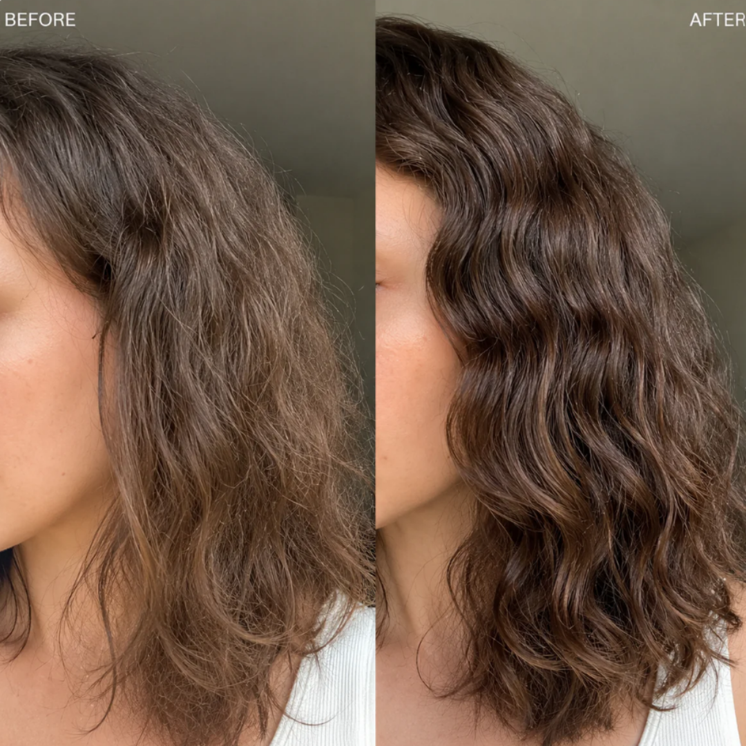MistGlow™ Steam Mist Brush — Detangle, Hydrate & Smooth with Red Light