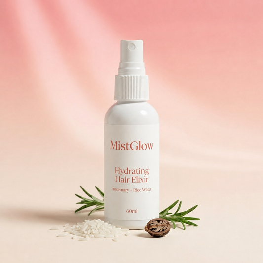 MistGlow Rosemary & Rice Water Hair Elixir