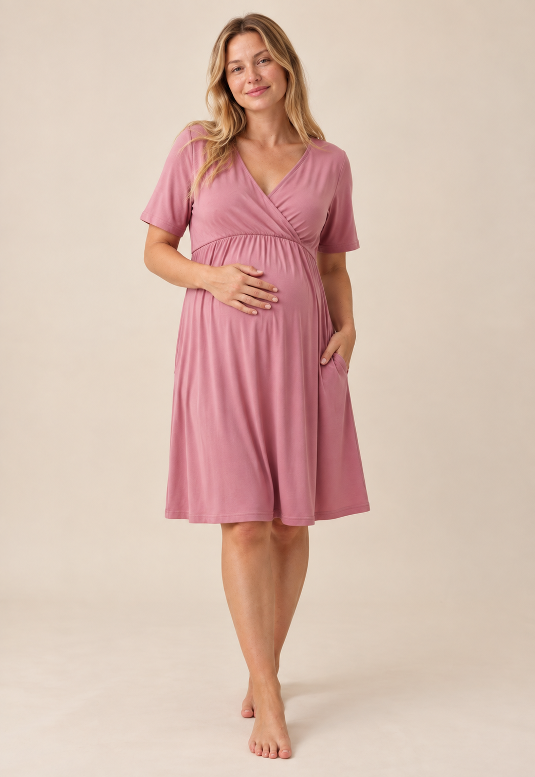 Elluna Pregnancy-to-Postpartum Gown