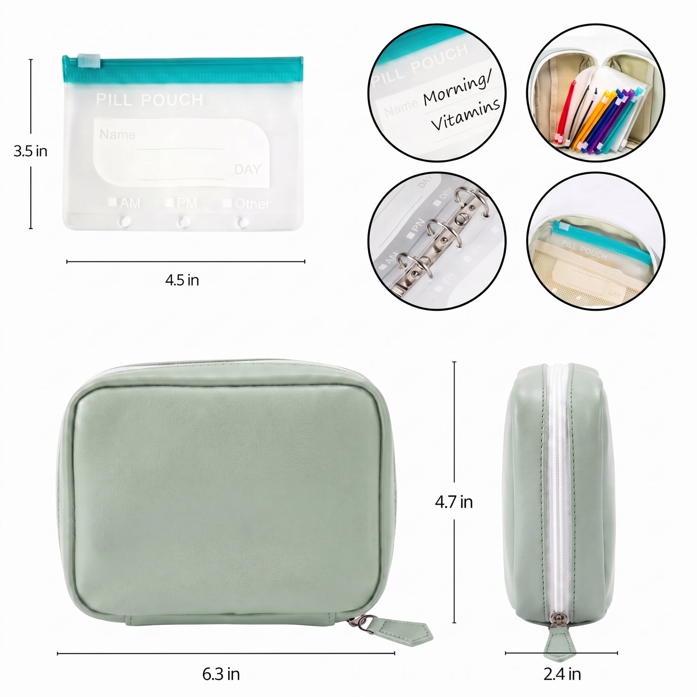 Pilly – The Pill Organizer Bag