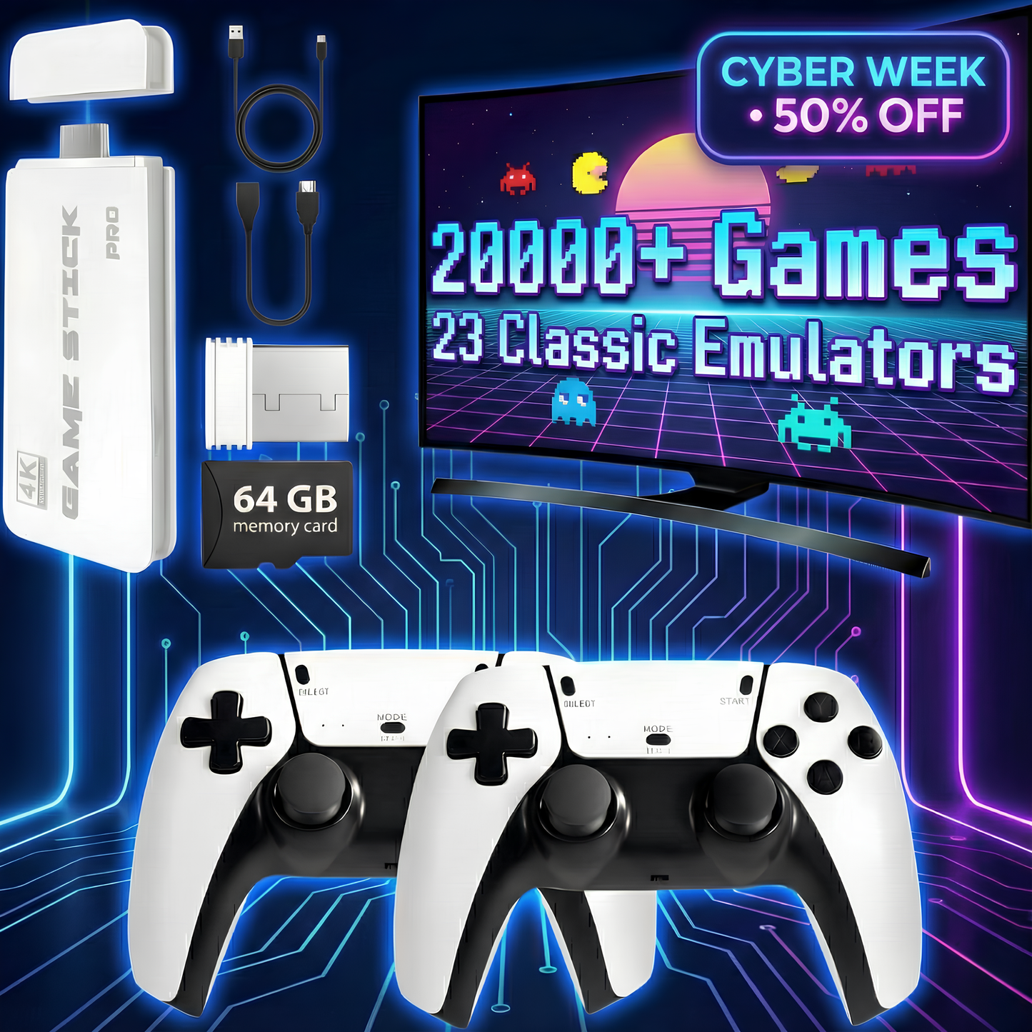 RetroRewind™ Console 4K