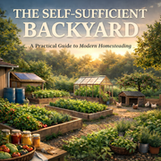 The Self-Sufficient Backyard by Ron and Johanna Melchiore