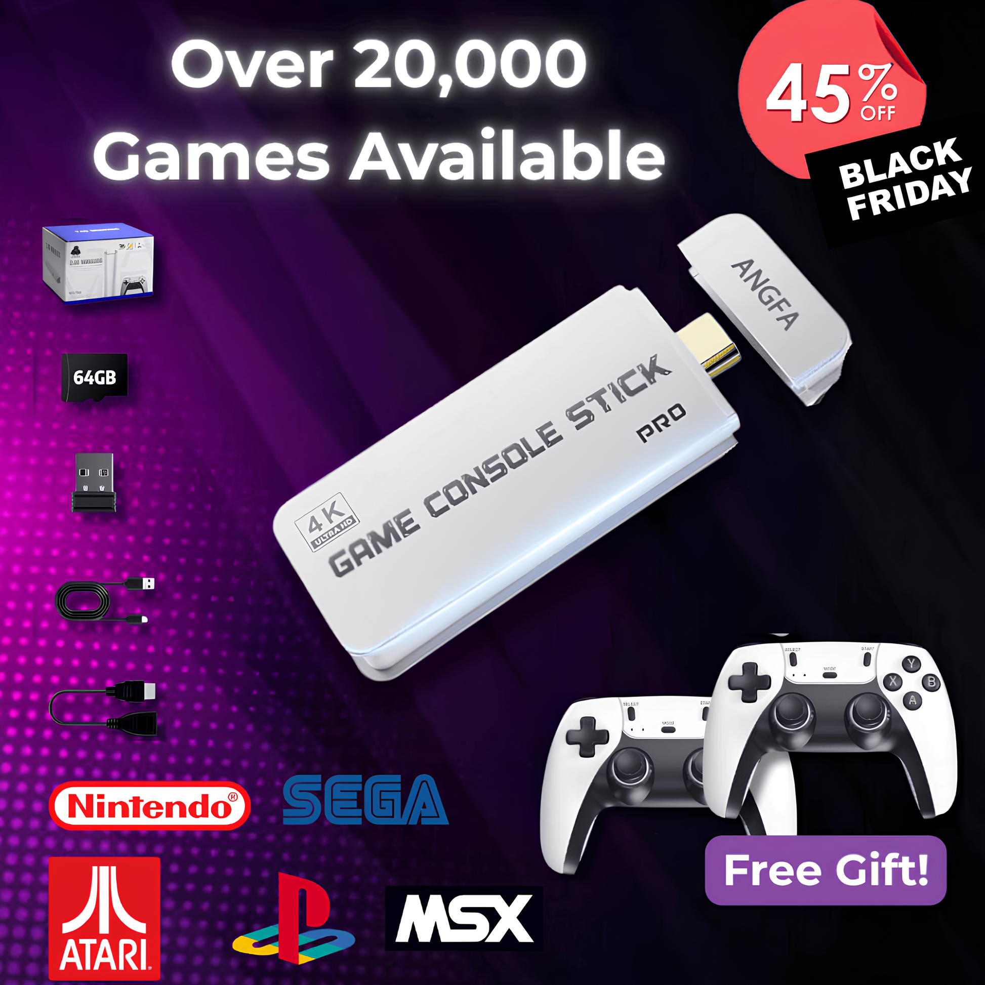 RetroRewind™ Console 4K - Elluna