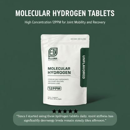 Molecular Hydrogen Tablets (12PPM Verified)