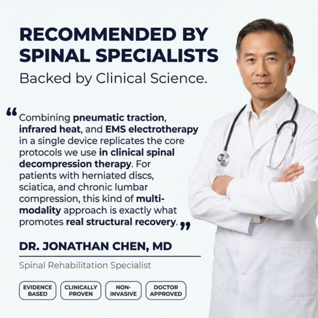 NeuroPulse Pro™ – Lumbar Pain Relief & Physiotherapy Device