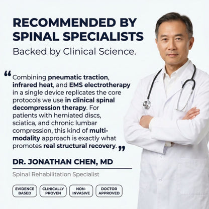 NeuroPulse Pro™ – Lumbar Pain Relief & Physiotherapy Device