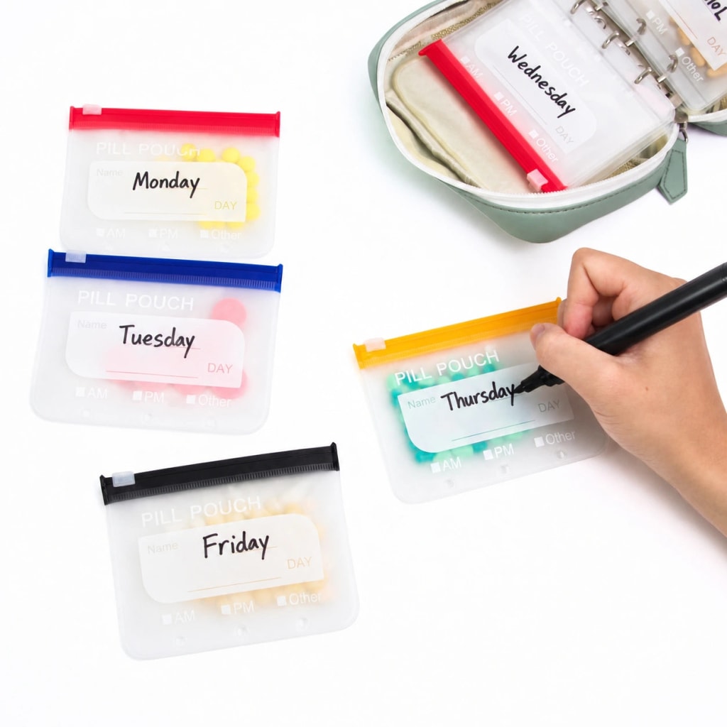 Pilly – The Pill Organizer Bag