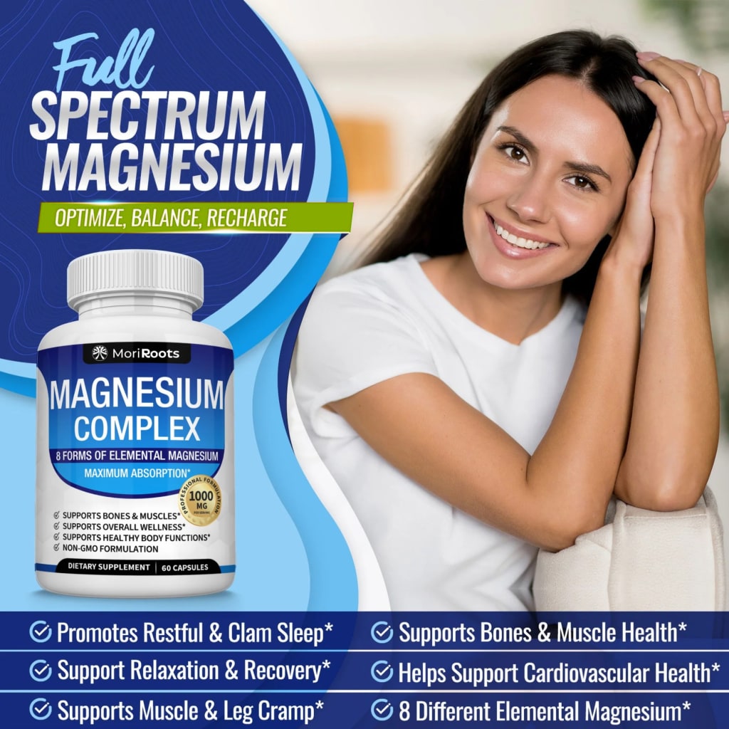 Magnesium Complex Capsules (1,000mg)