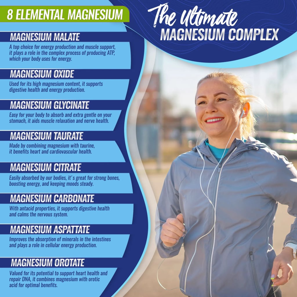 Magnesium Complex Capsules (1,000mg)