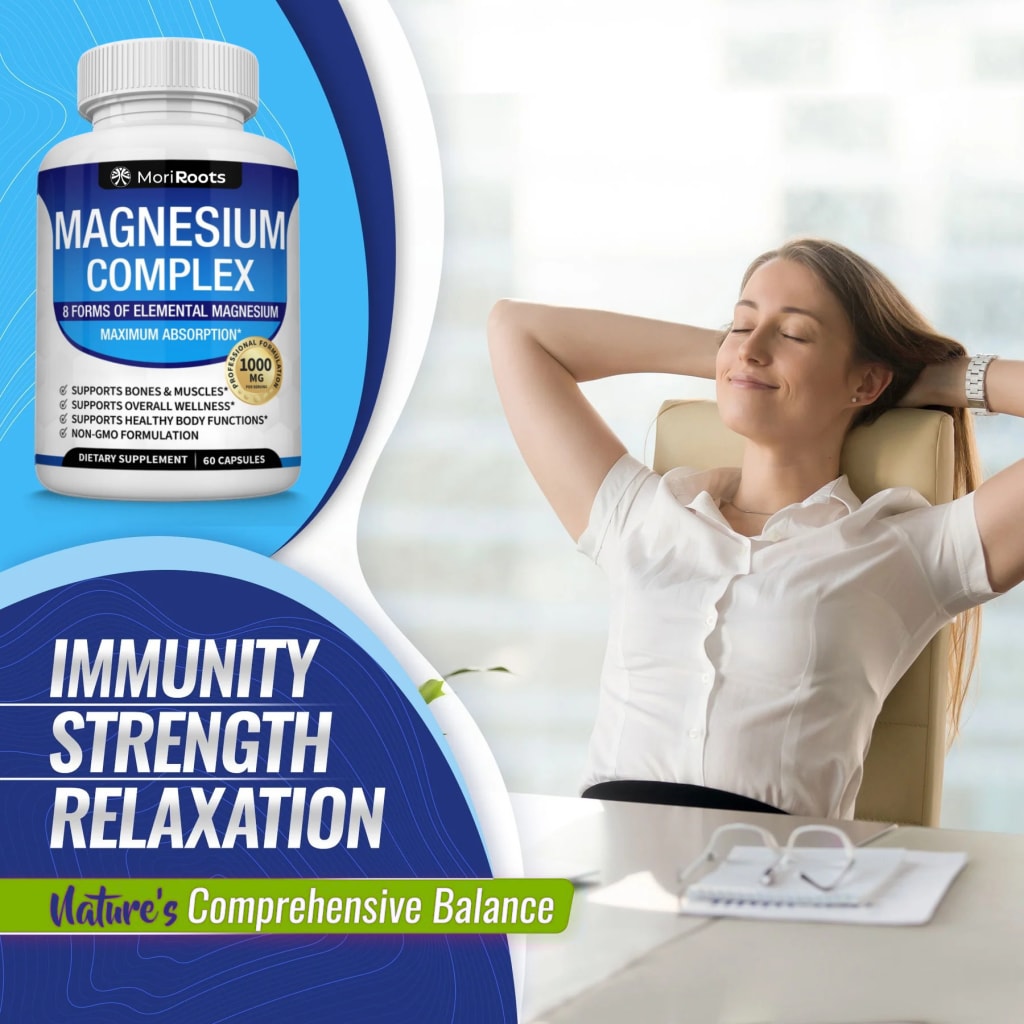 Magnesium Complex Capsules (1,000mg)