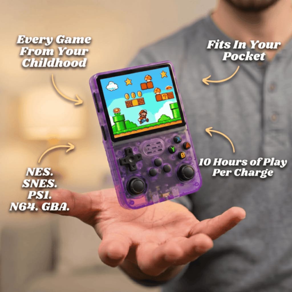 PixelVerse 2.0: Handheld Retro Console
