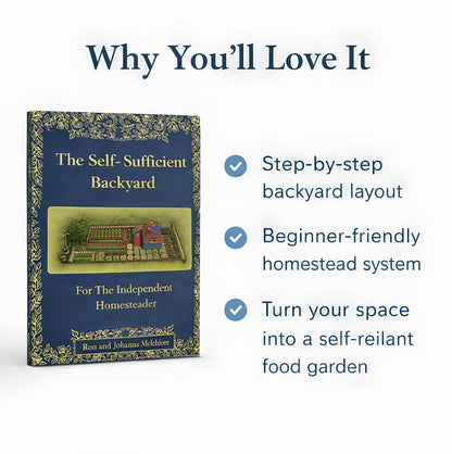 The Self-Sufficient Backyard by Ron and Johanna Melchiore