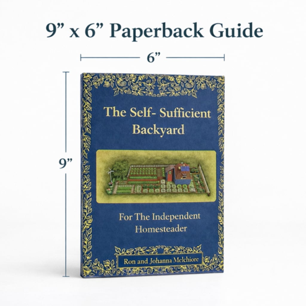 The Self-Sufficient Backyard by Ron and Johanna Melchiore