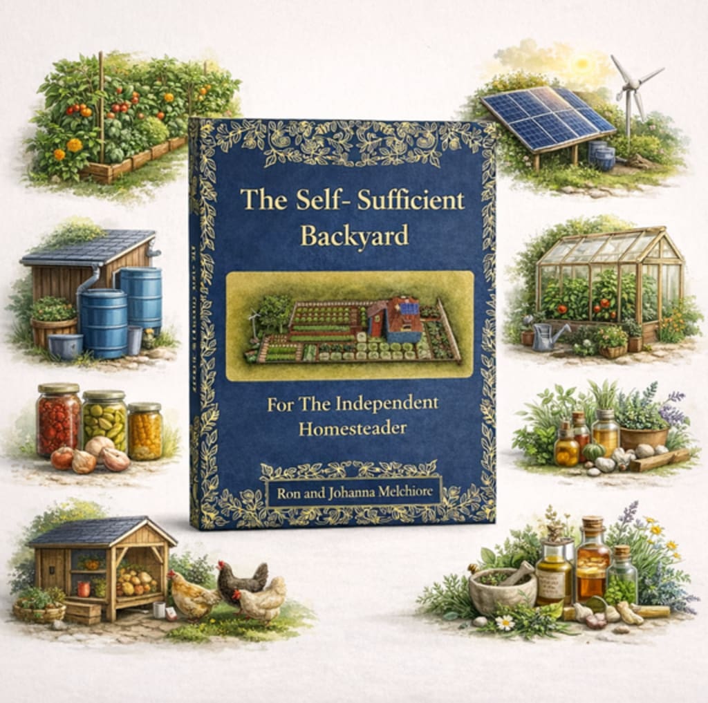 The Self-Sufficient Backyard by Ron and Johanna Melchiore