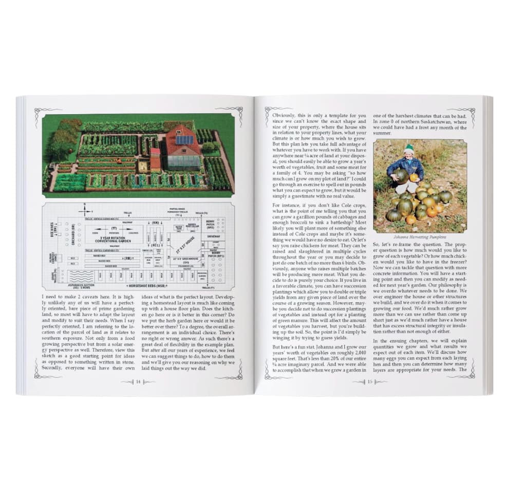 The Self-Sufficient Backyard by Ron and Johanna Melchiore