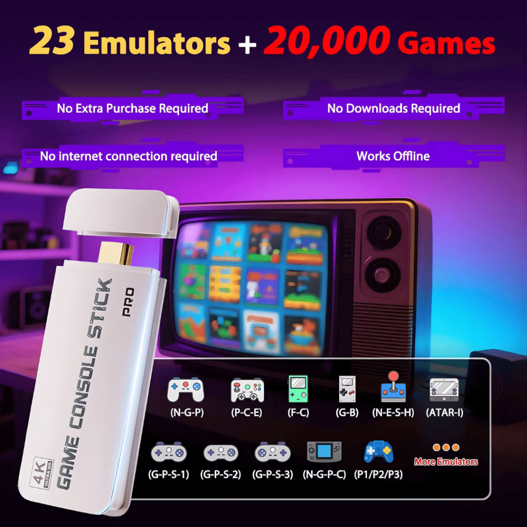 RetroRewind™ Console 4K - Elluna