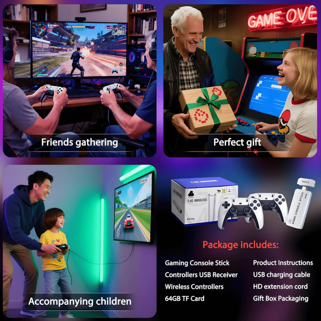 RetroRewind™ Console 4K - Elluna