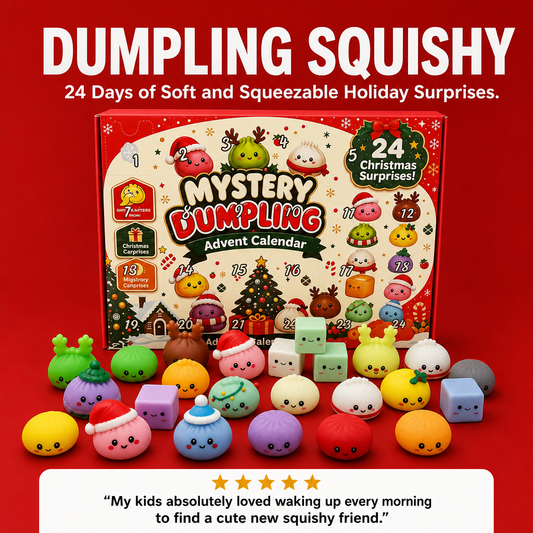 Dumpling Squishy Advent Calendar