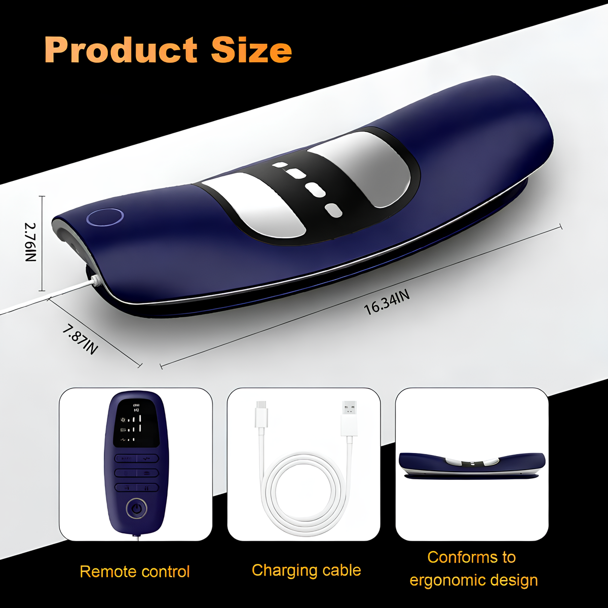 NeuroPulse Pro™ – Lumbar Pain Relief & Physiotherapy Device